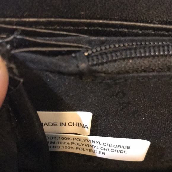 NWT New York & Company Fsux Snakeskin Patchwork Wallet w/Tassel-One Size - Picture 6 of 10